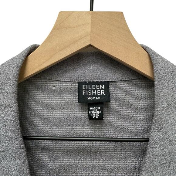 Eileen Fisher Pants and Button Down Shirt Set Rayon Women’s Size L/2X - Picture 9 of 14